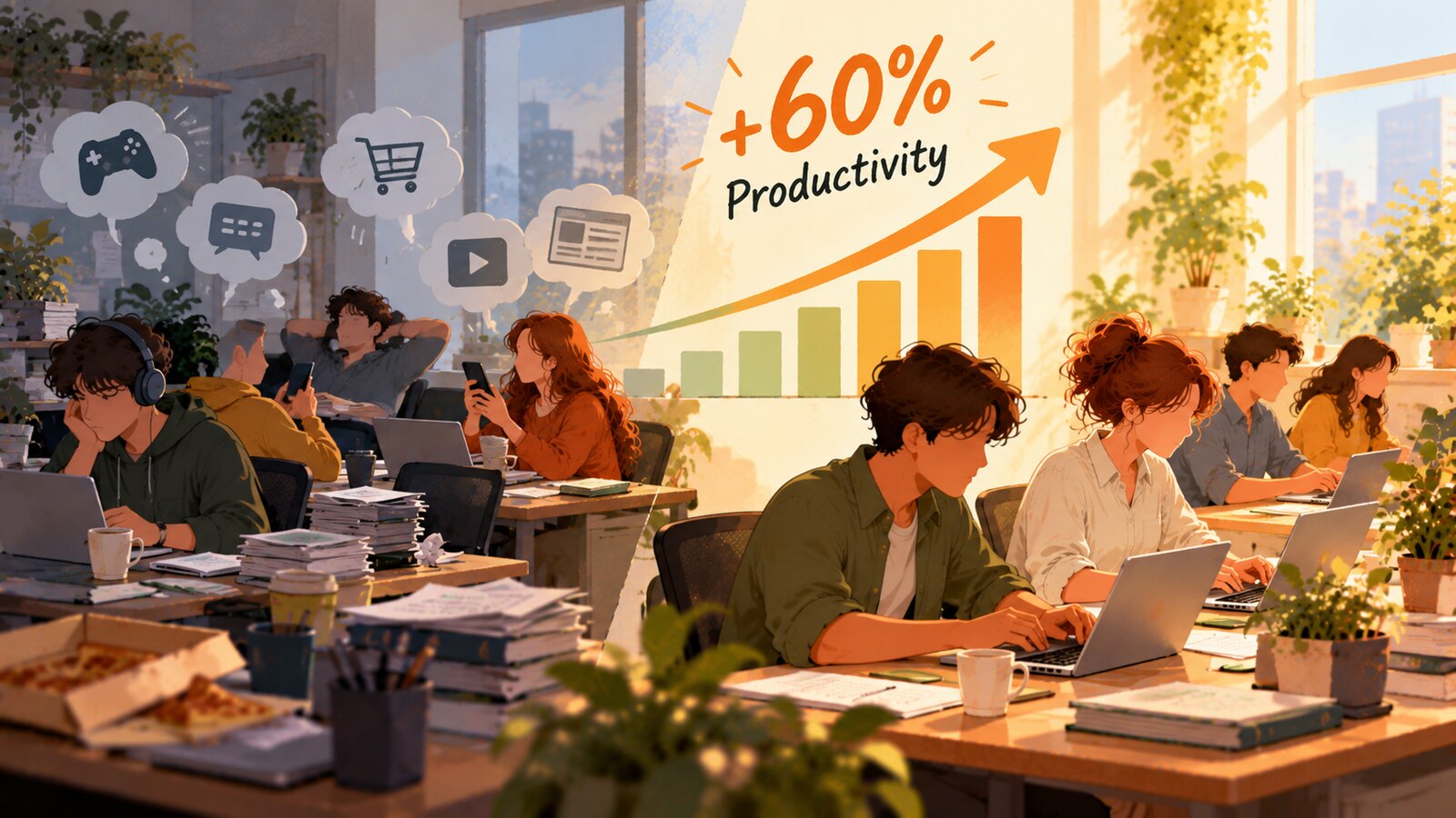 Boost productivity with Employee Internet Monitoring