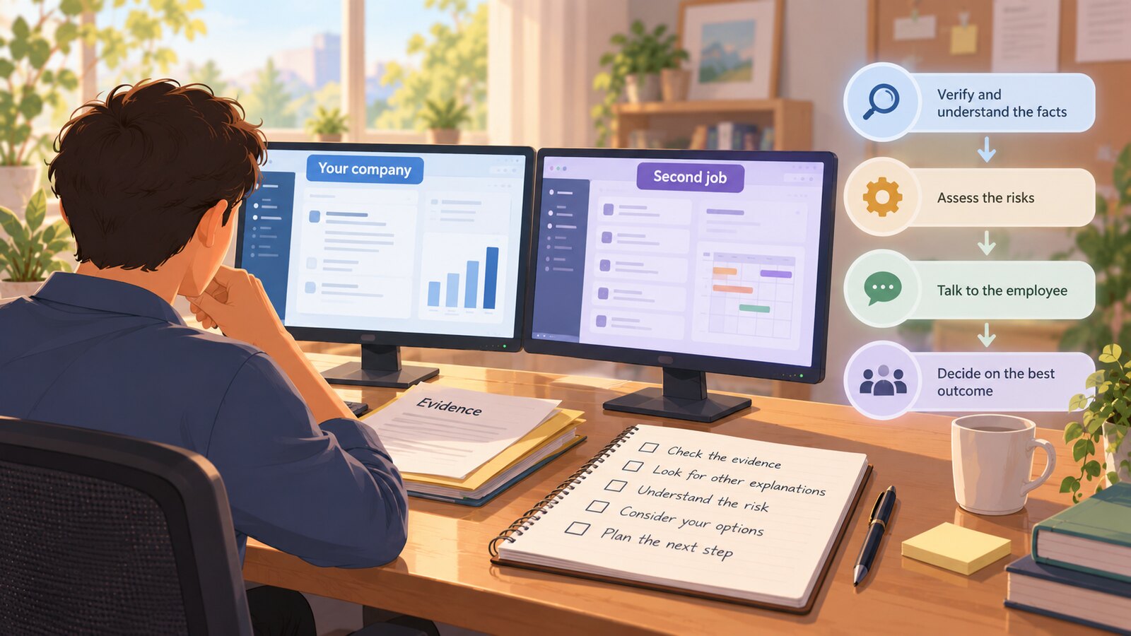 You Caught an Overemployed Worker. Now What?