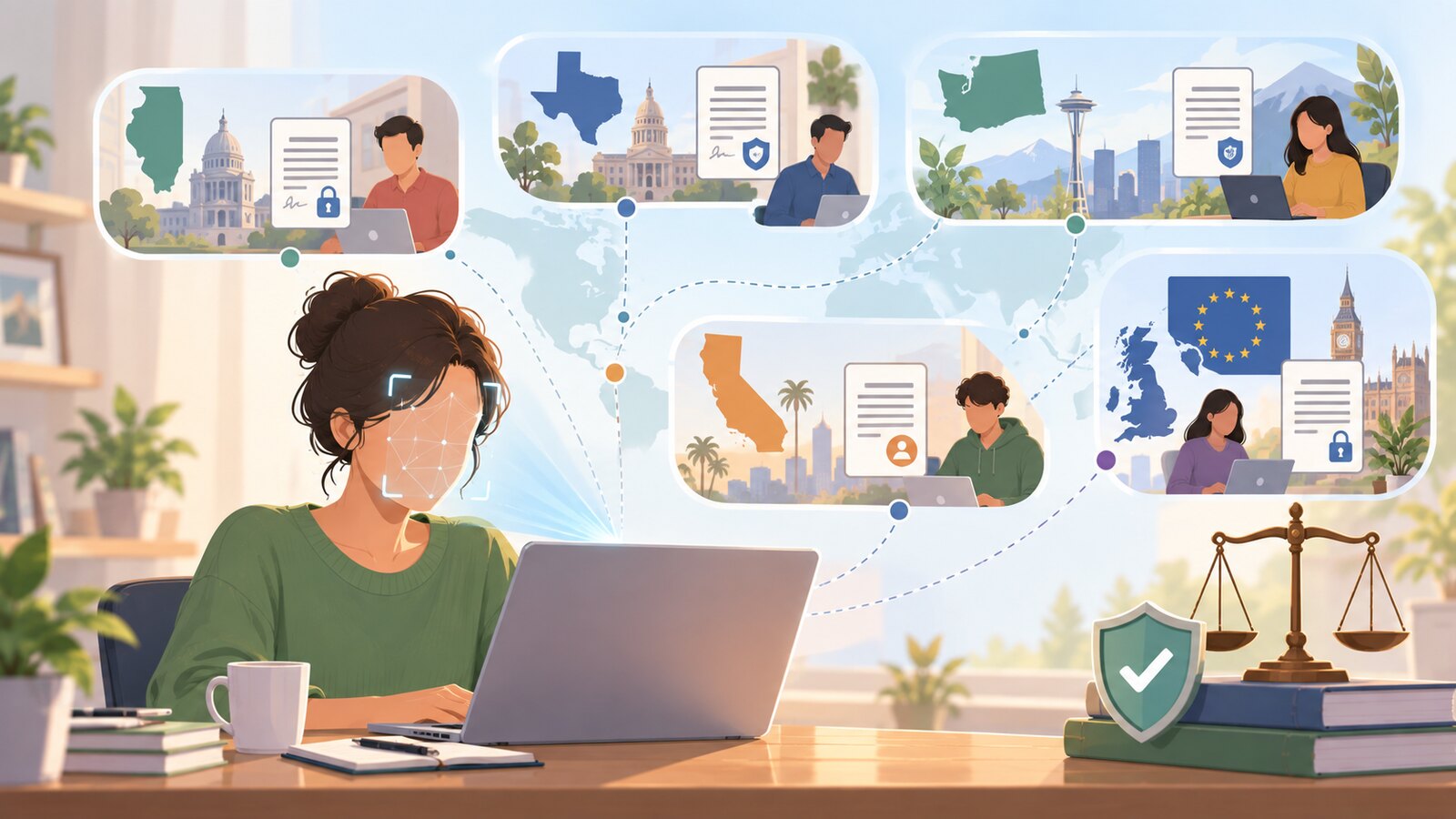 Is a Face Recognition Time Clock Legal for Remote Employees?