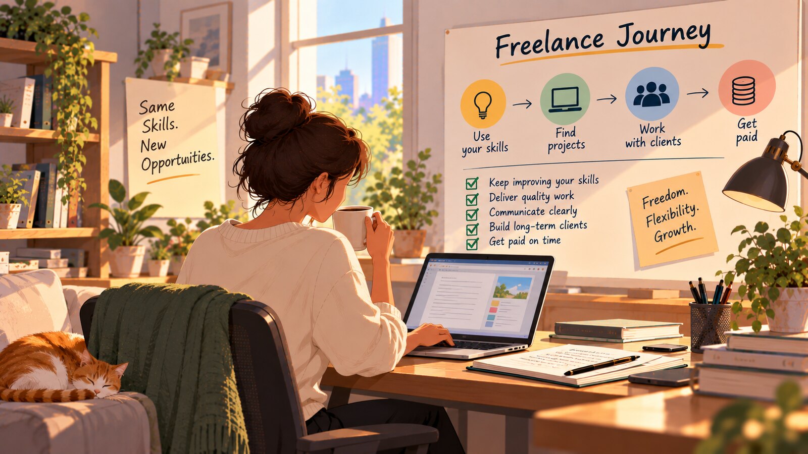Homework – the view of a freelancer