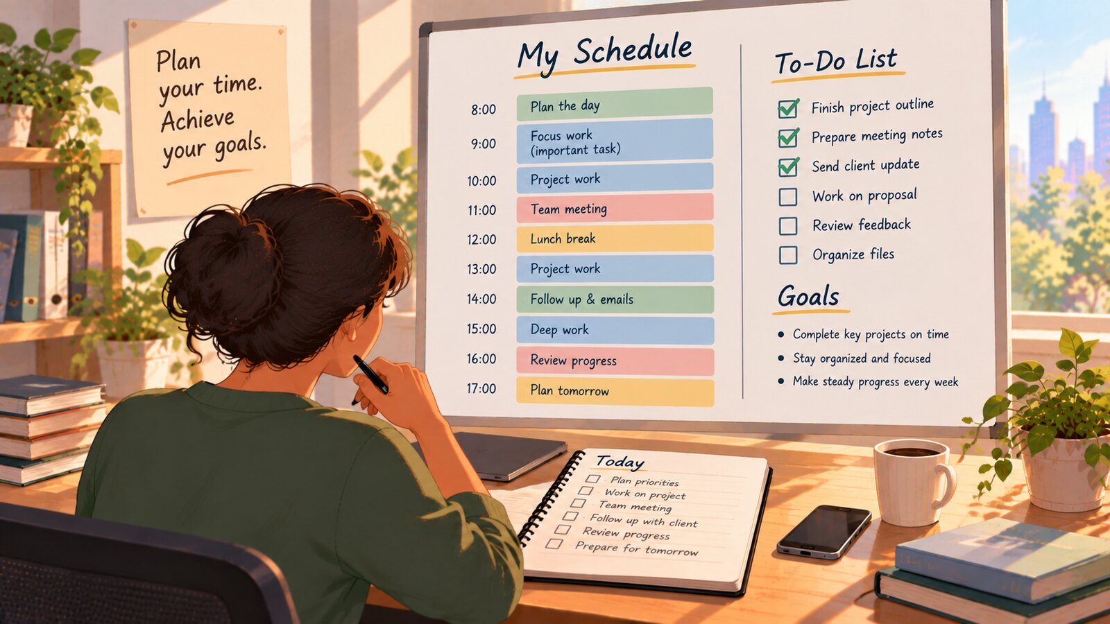 How to create schedules for better time management