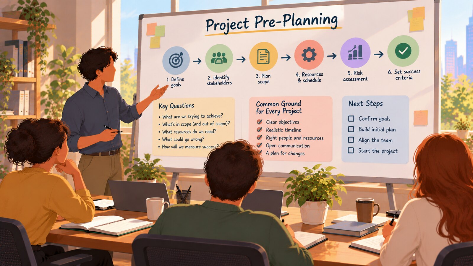 Project pre-planning