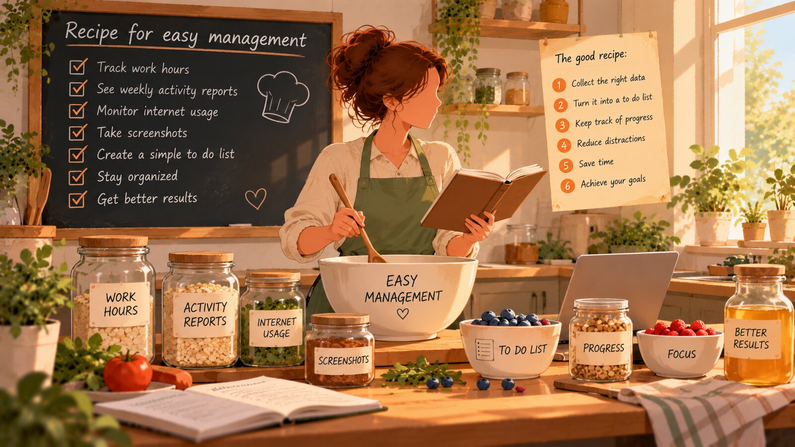 Recipe for easy management