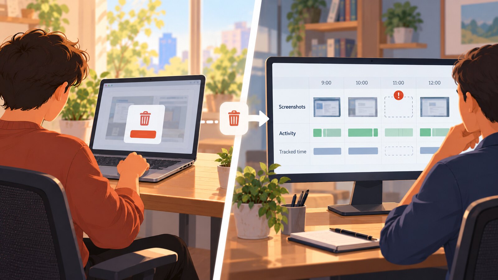 If an Employee Deletes a Screenshot, What Can the Employer Still See?