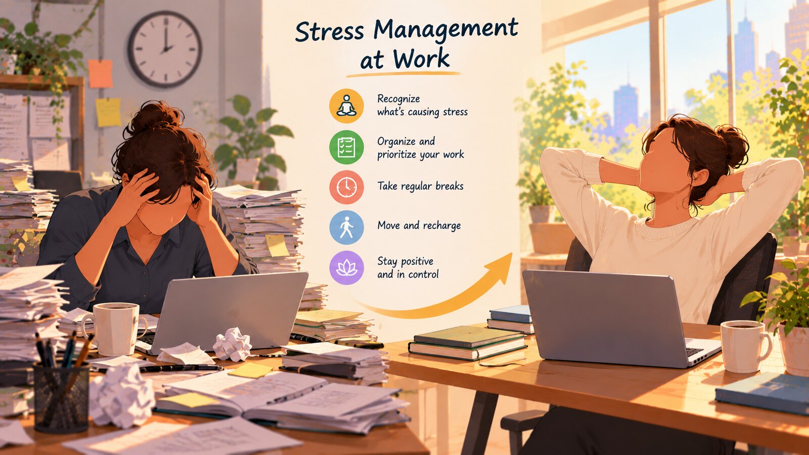 Stress management at work