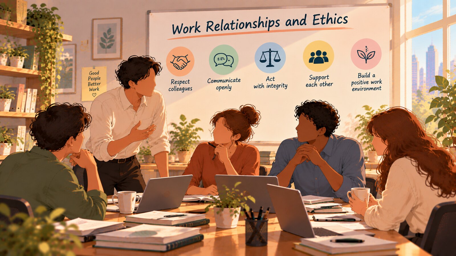 Work relationships and ethics